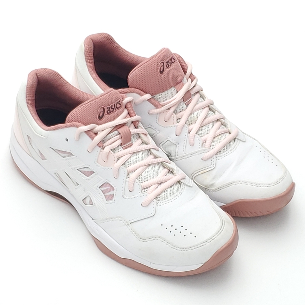 Nike Women's White and Pink Athletic Shoes